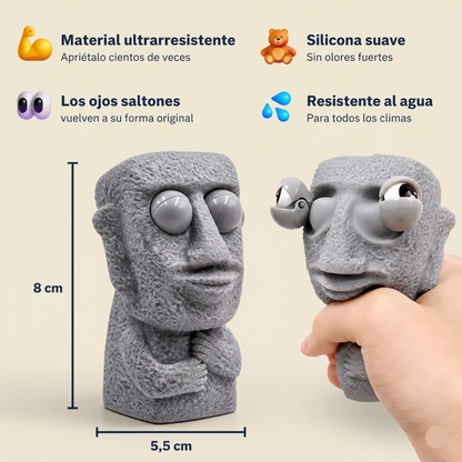 El Moai Antiestrés Ojos Saltones